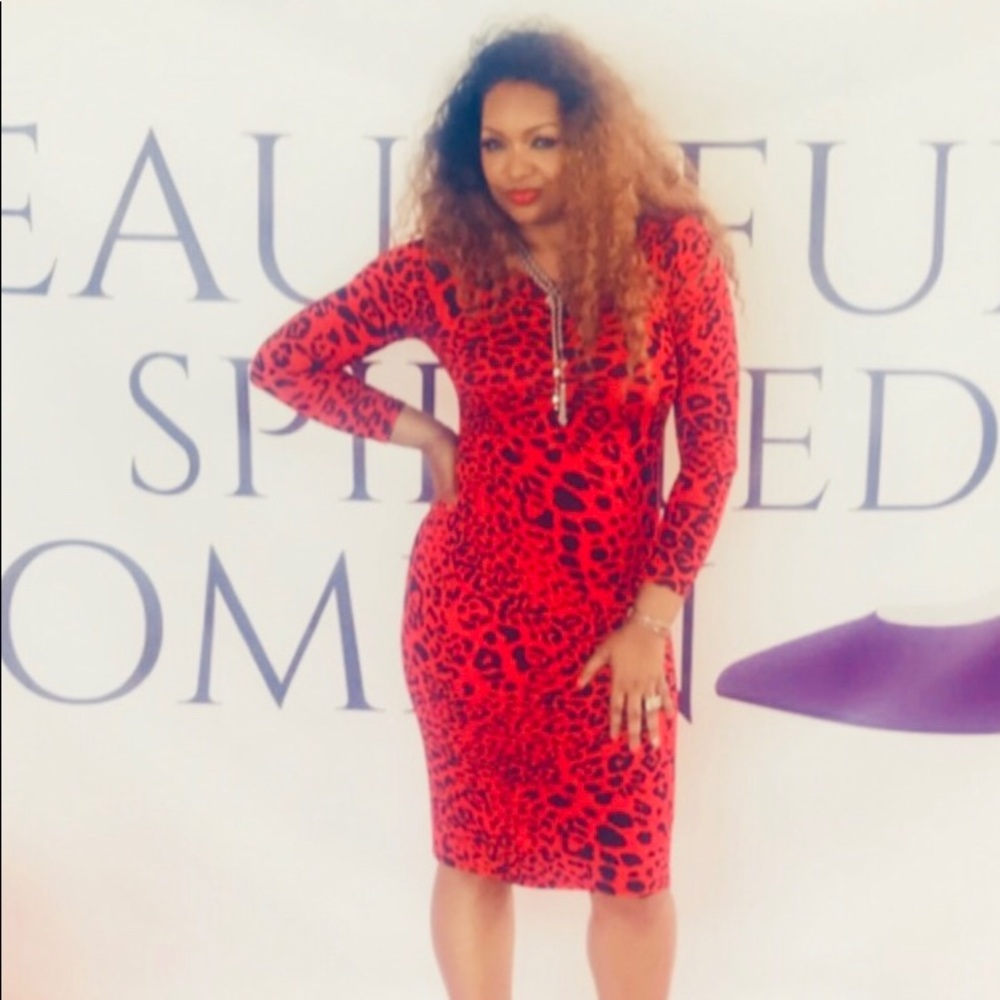 Red & Black Cruella De Vil dress